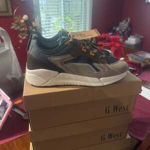 Goodfellow & Co Men's GWM20009 Lifestyle Sneakers - Black/Olive/White